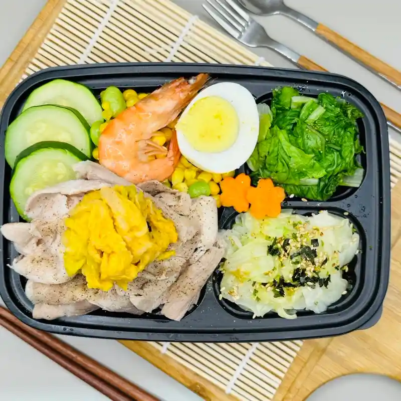 御吉日式手作便當 黃金豬梅花肉弁當