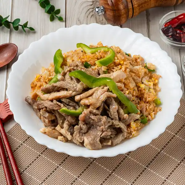 好功夫食堂 青椒肉絲蛋炒飯