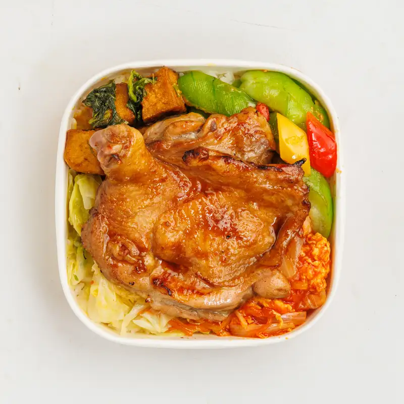 小飯桌 烤無骨雞腿飯
