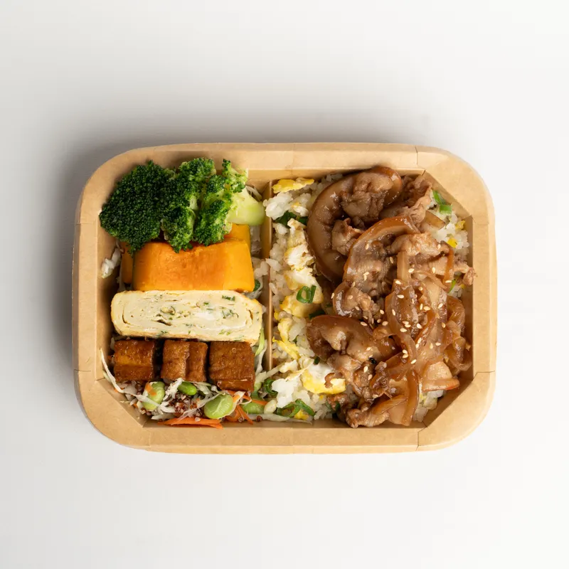 炒食代 合歡炒飯佐日式薑汁炒梅花豬