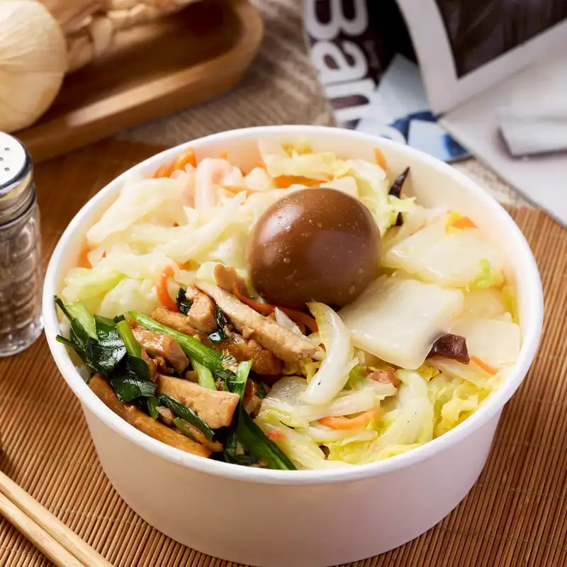 東門鴨莊 菜飯加蛋