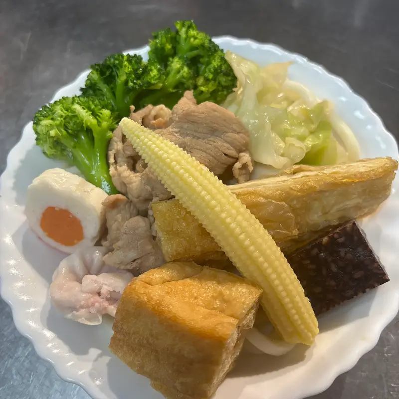 潮味決台北松山店 豚骨豬肉烏龍麵（湯滷合作餐 ）