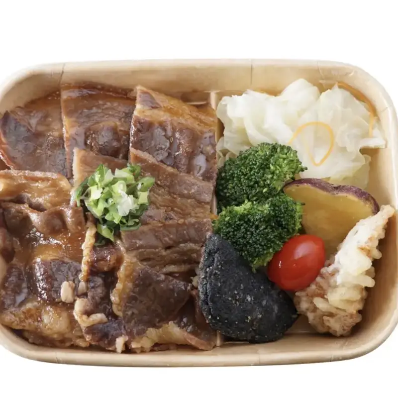 定食8 內湖家樂福店 秘醬牛五花御膳