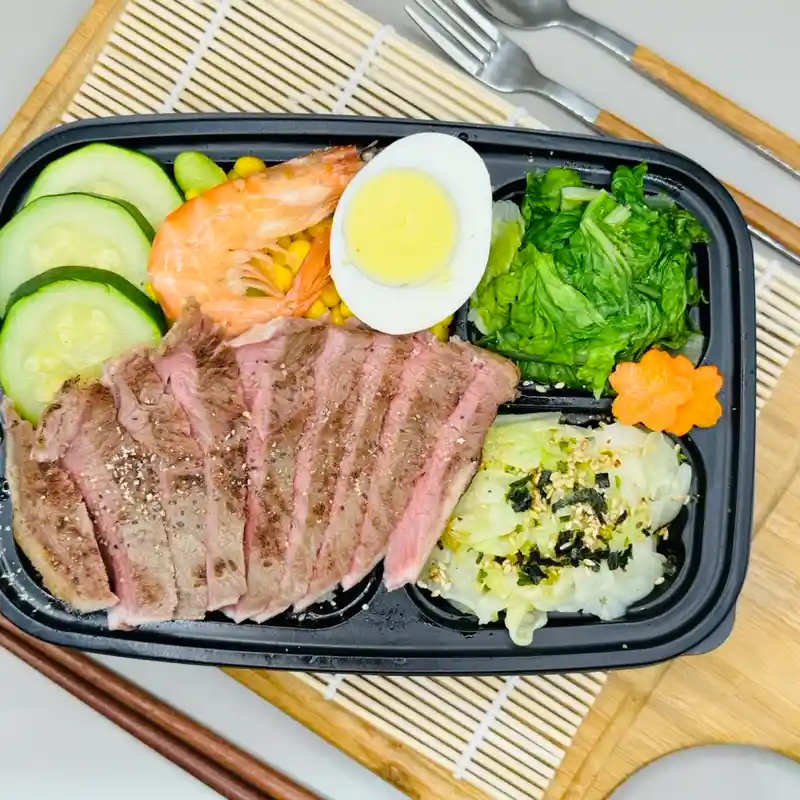御吉日式手作便當 柚鹽牛排便當