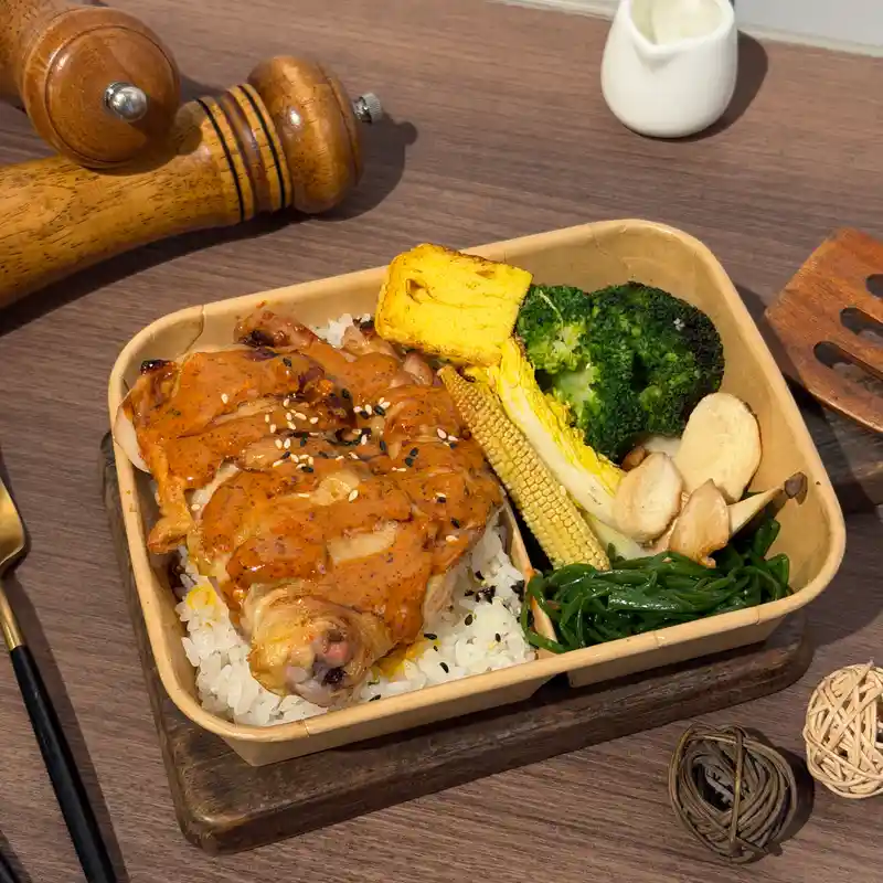 辣台妹 怪味口水烤雞腿餐盒