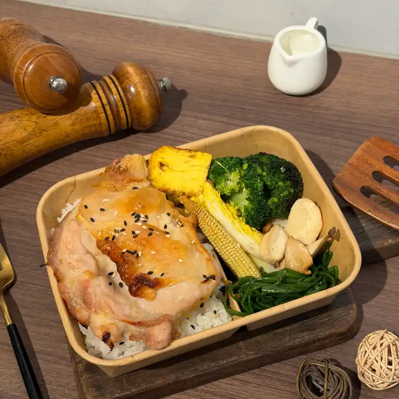 辣台妹 原味烤雞腿餐盒