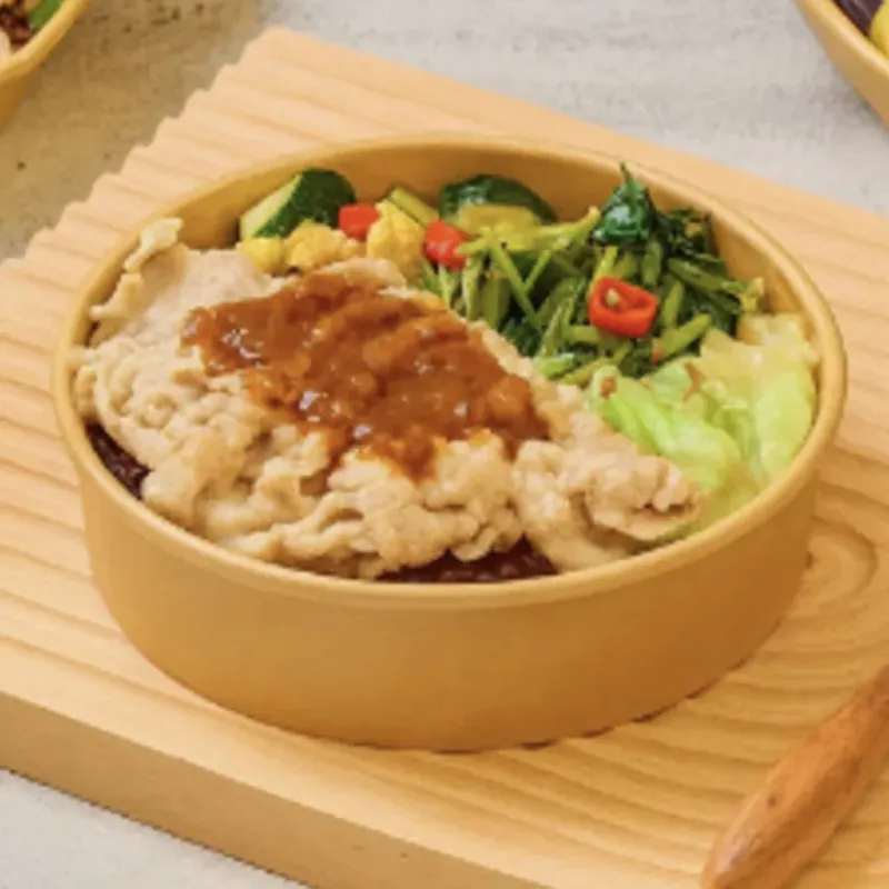 一月初健康餐盒 - 遠雄 豆乳豬五花