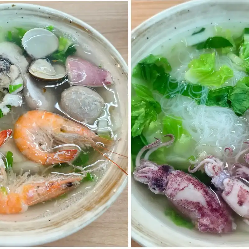 鮮滿園台南虱目魚 海鮮or小卷 米粉/油面
