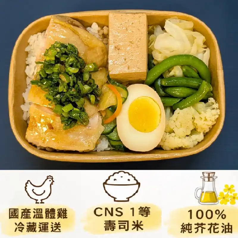 米莎廚房 台式蔥鹽雞腿餐盒