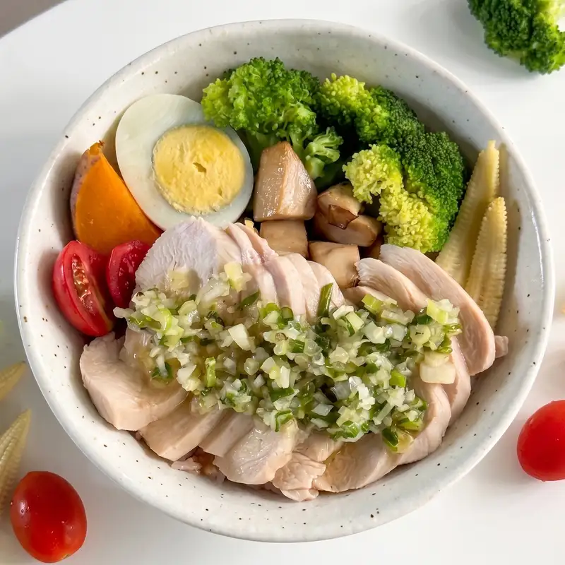 WA私廚風味餐盒 日式蔥鹽舒肥雞胸