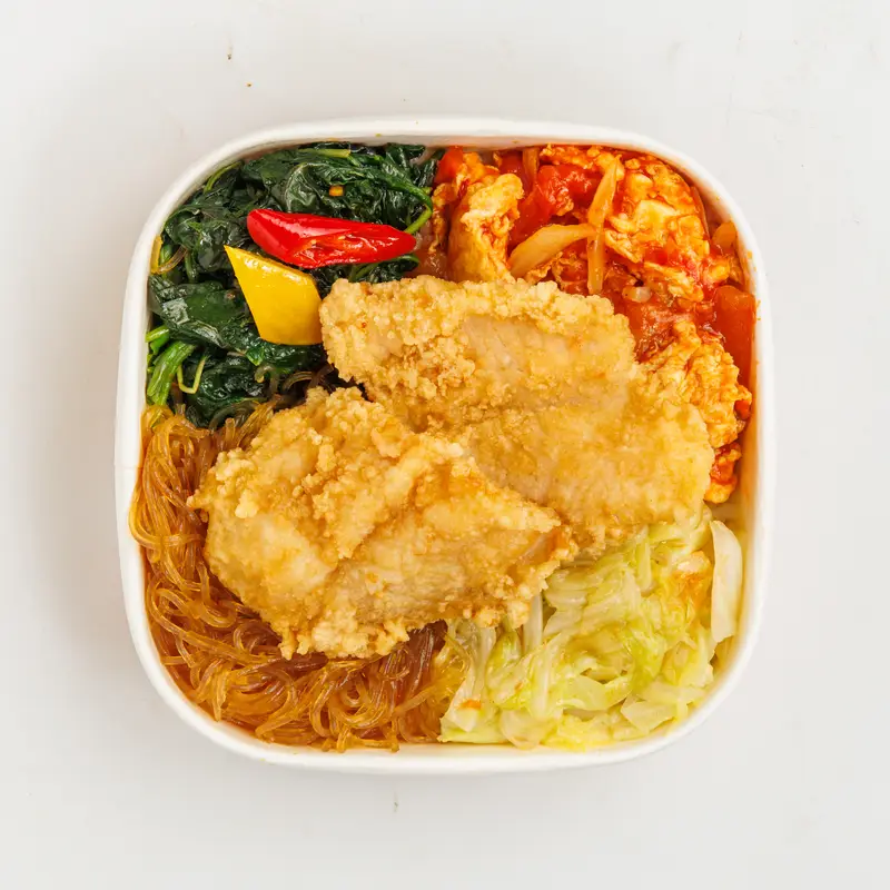 小飯桌 黃金魚排飯