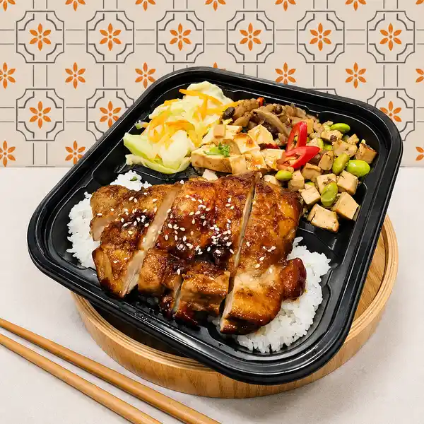 巴豆飽 照燒雞腿排