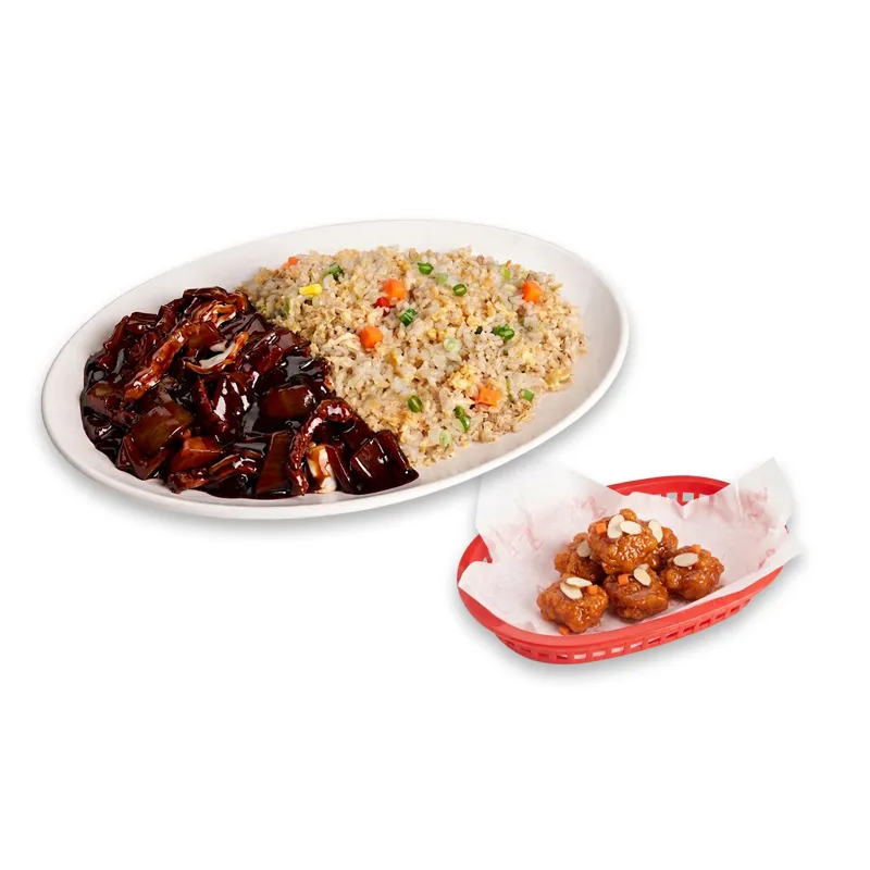 香港飯店 0410 韓式洋釀雞炸醬蛋炒飯