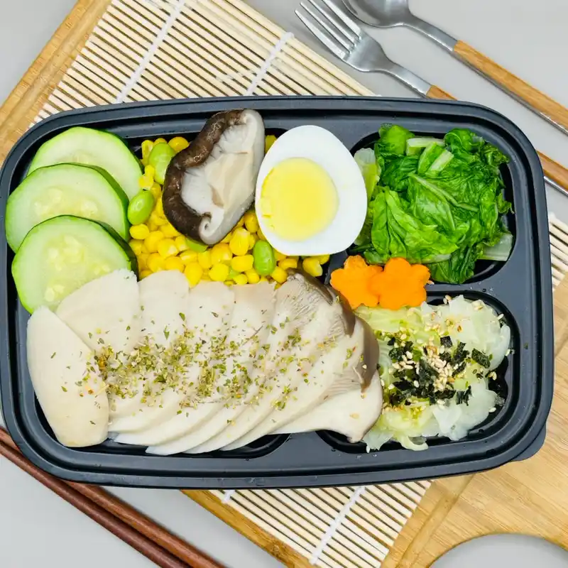 御吉日式手作便當 義香料杏鮑菇