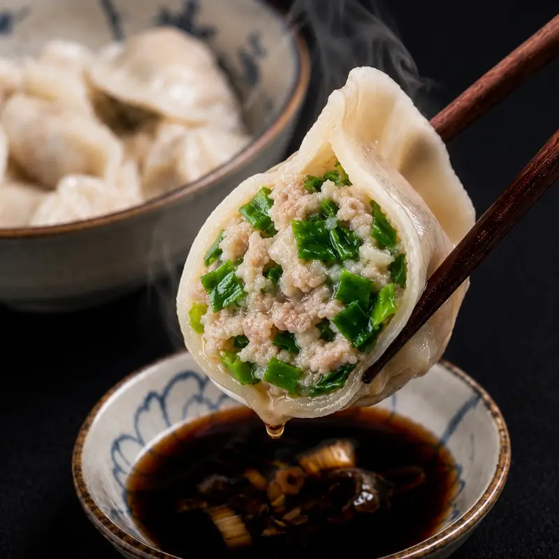 麻麻軒 韭菜水餃 (15顆)