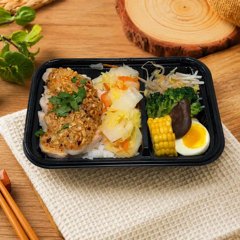 Siid飯健康餐盒 胡麻椒香舒肥雞