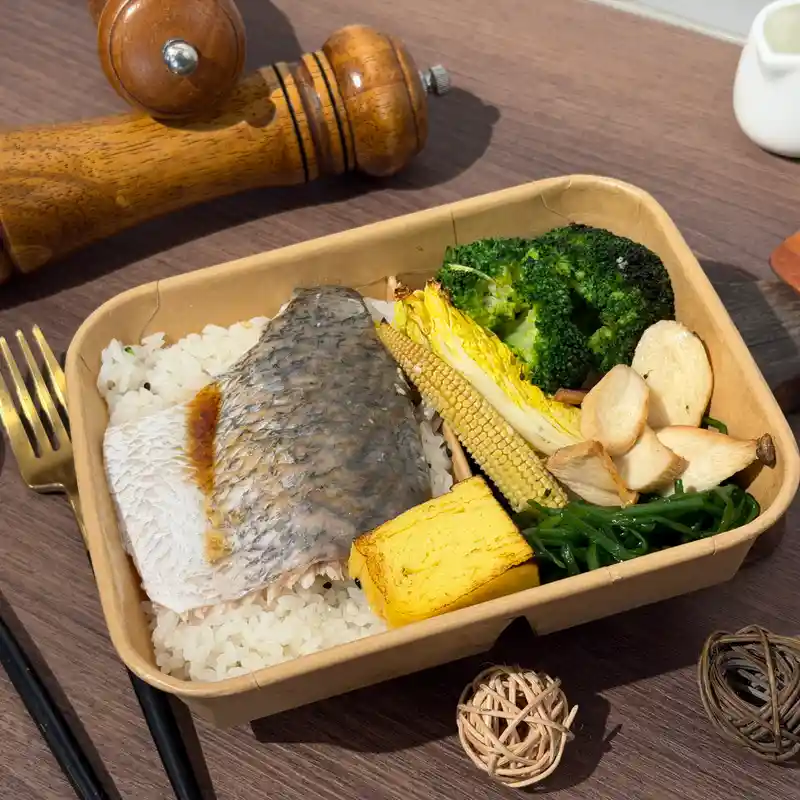 辣台妹 蒸的鮮嫩鱸魚餐盒