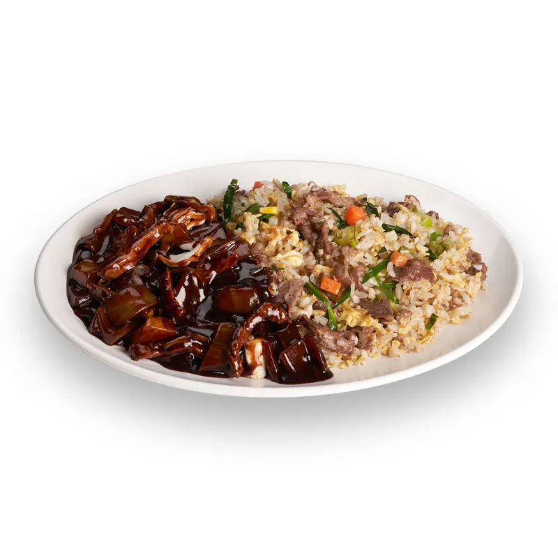 香港飯店 0410 炸醬牛肉蛋炒飯
