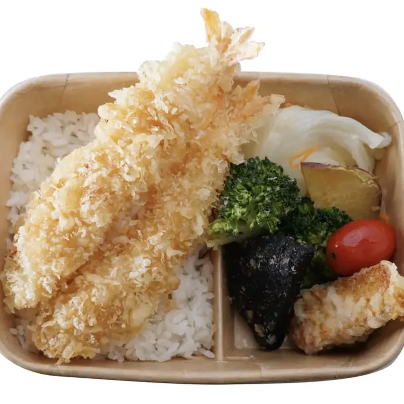 定食8 內湖家樂福店 炸蝦御膳