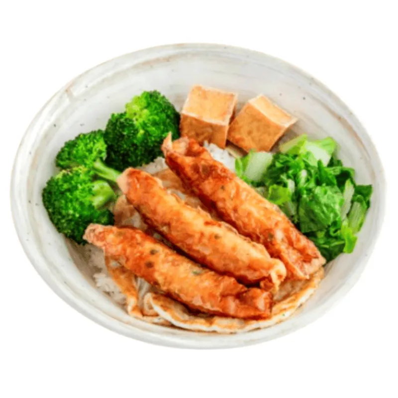 潭星台南虱目魚 蝦捲便當