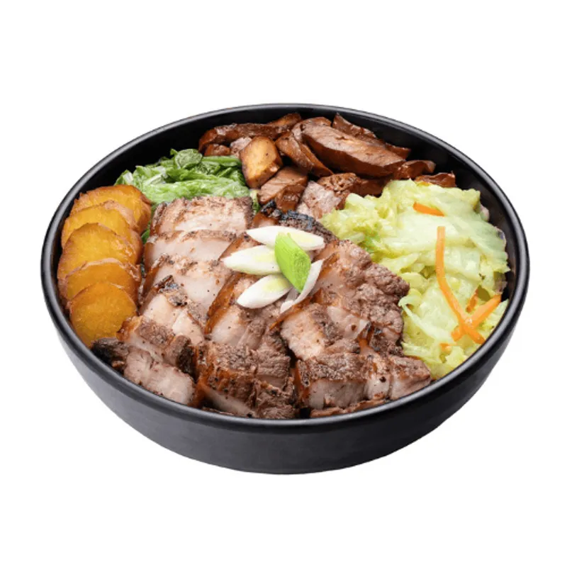 天天烤肉飯松山店 炙烤鹹豬肉