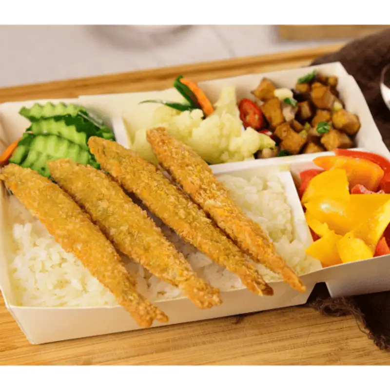 東萊便當 柳葉魚飯