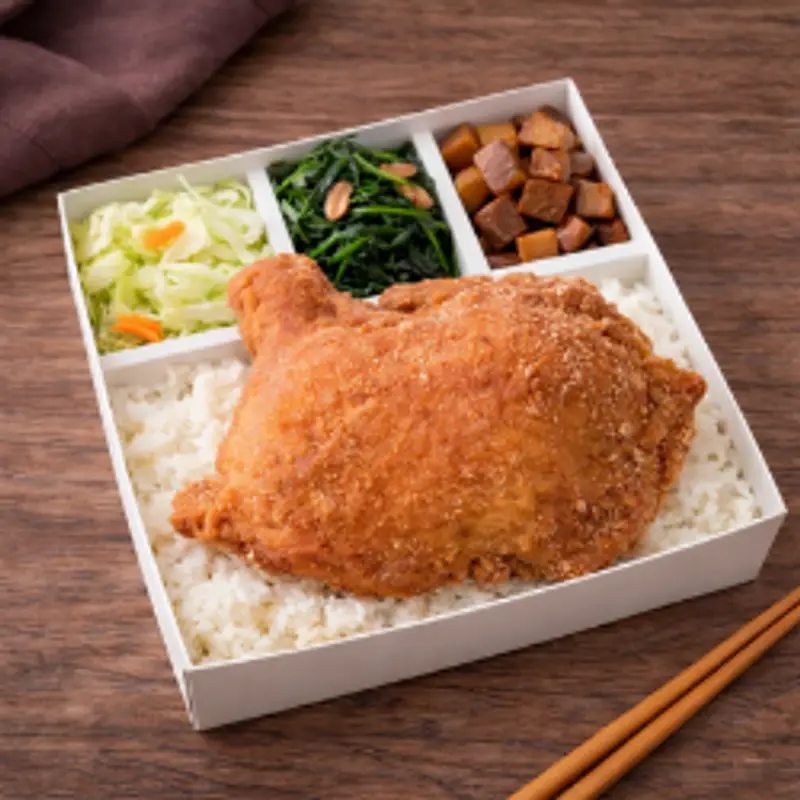 正忠排骨飯 正忠＿炸雞腿飯
