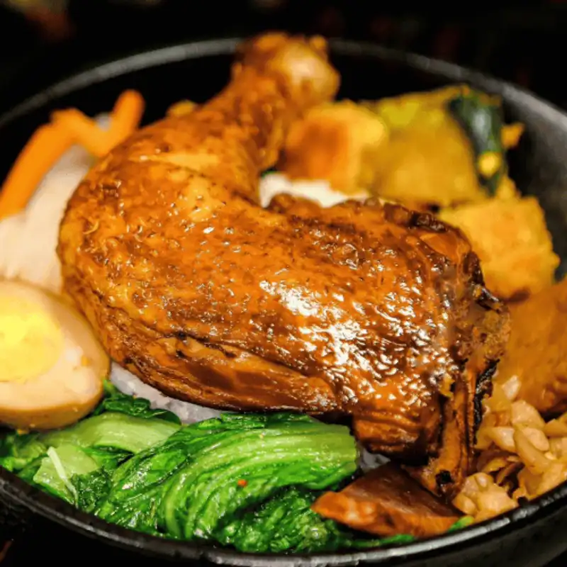 竹林上禾 滷雞腿飯
