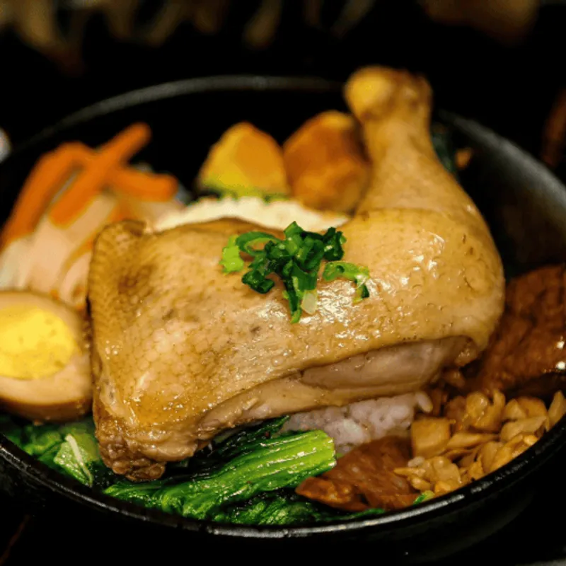 竹林上禾 竹林蔥油雞飯