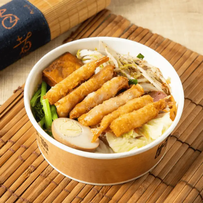 竹林上禾 爆爆蝦飯