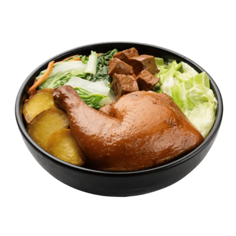 天天烤肉飯南港店 香滷腿排飯