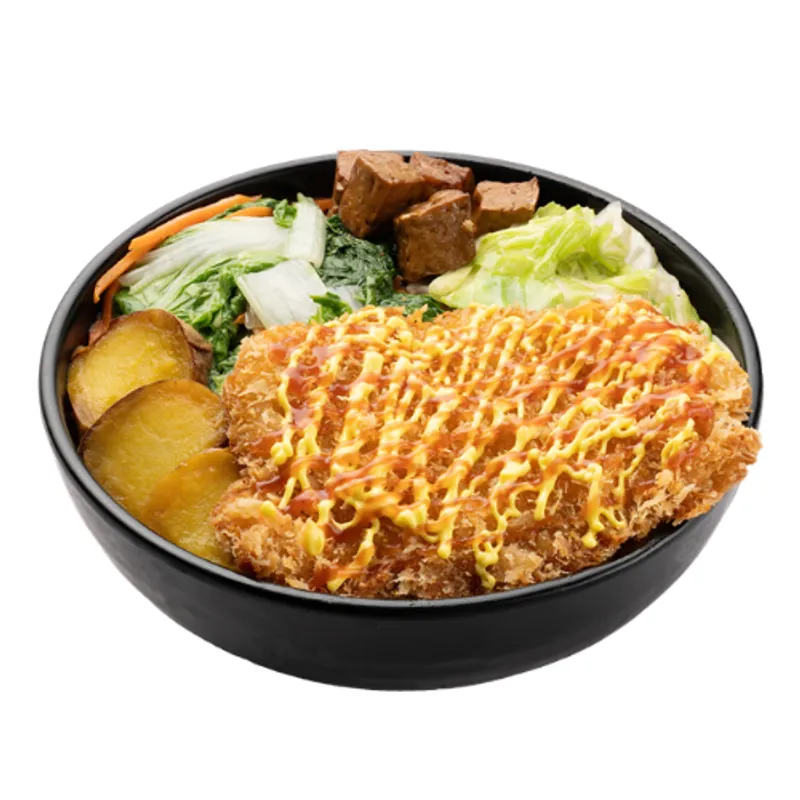 天天烤肉飯南港店 雙醬炸豬排
