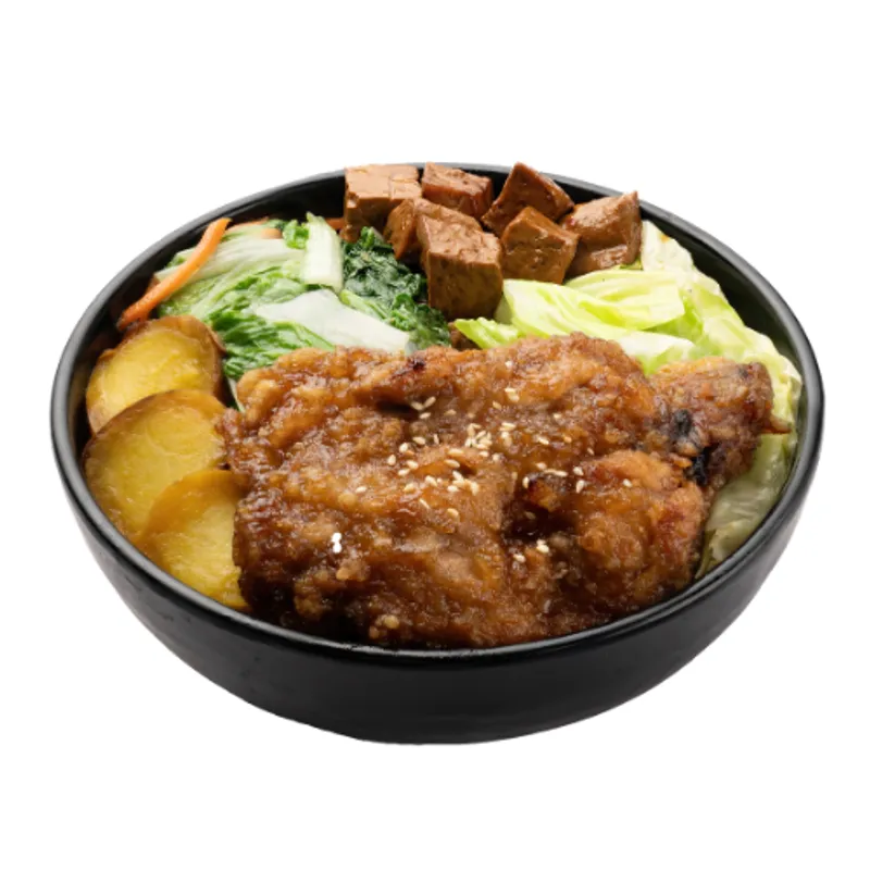 天天烤肉飯南港店 蜜烤雞腿排