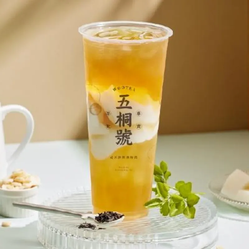 五桐號通化店 杏仁凍五桐茶