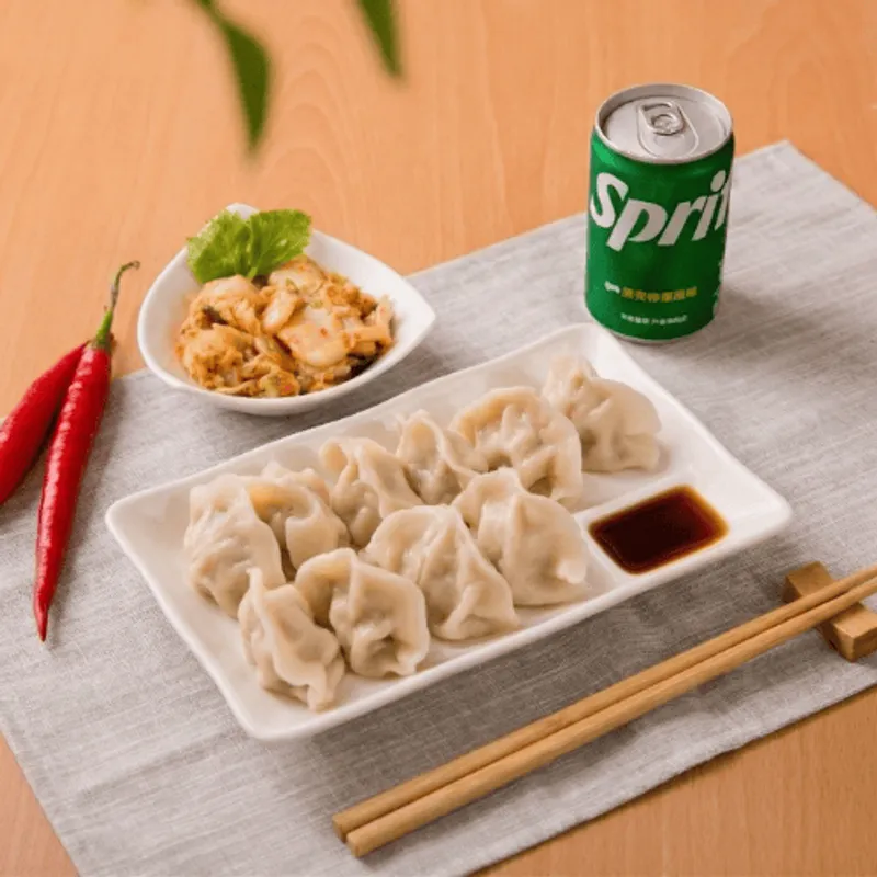 雞優穀養生藥膳 高麗菜水餃10顆套餐