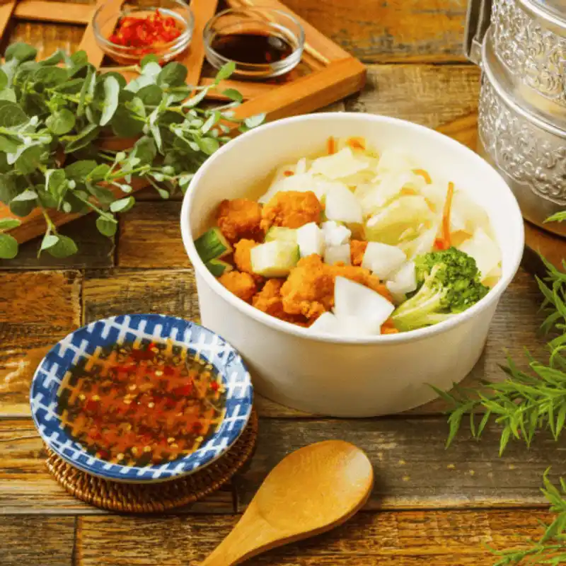 打拋飯泰味專賣店南港 泰式醬汁雞塊飯