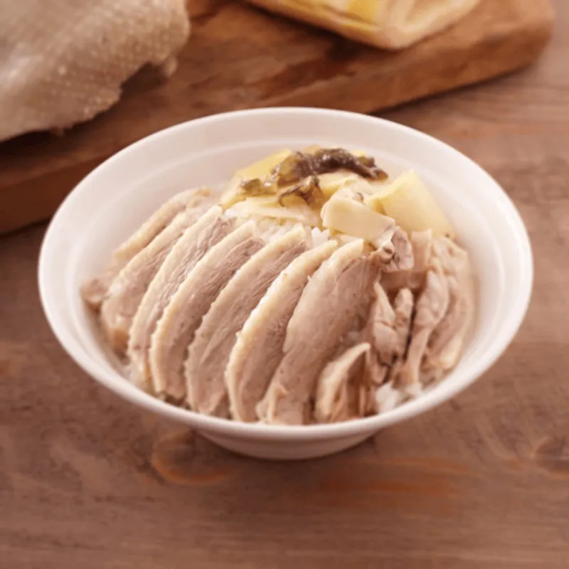 呈信鵝肉北市松山店 特盛鵝肉飯