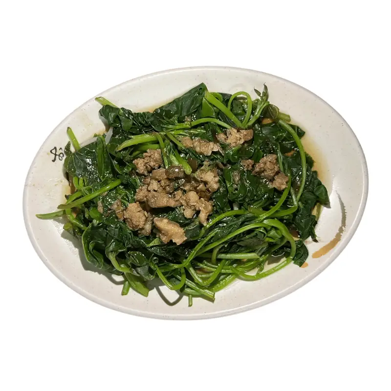 太祖魷魚羹 燙青菜