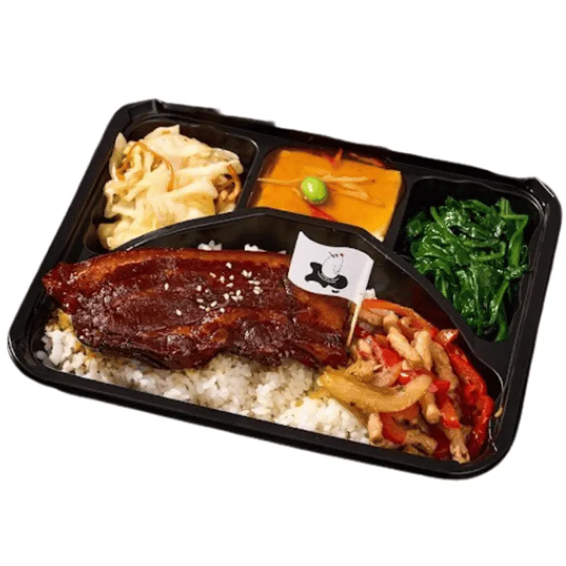天菜溫泉雞 慢燉滷三層肉飯