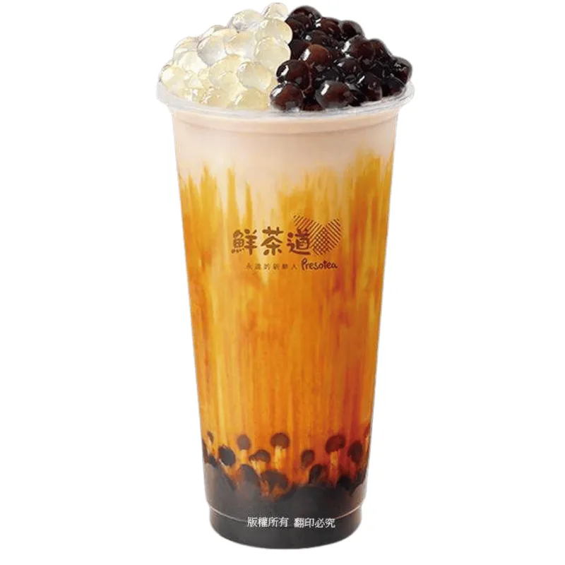 鮮茶道大安通化店 熊貓黑糖珍奶茶