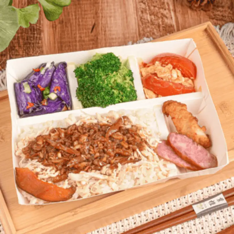 鬍鬚張台北北醫店 雞魯飯便當