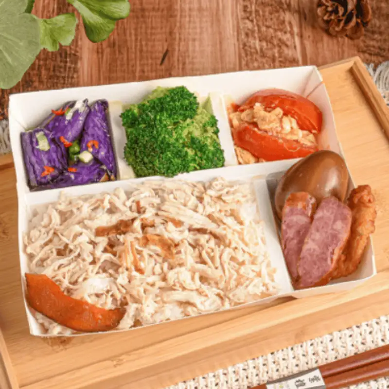 鬍鬚張台北北醫店 經典雞肉飯便當