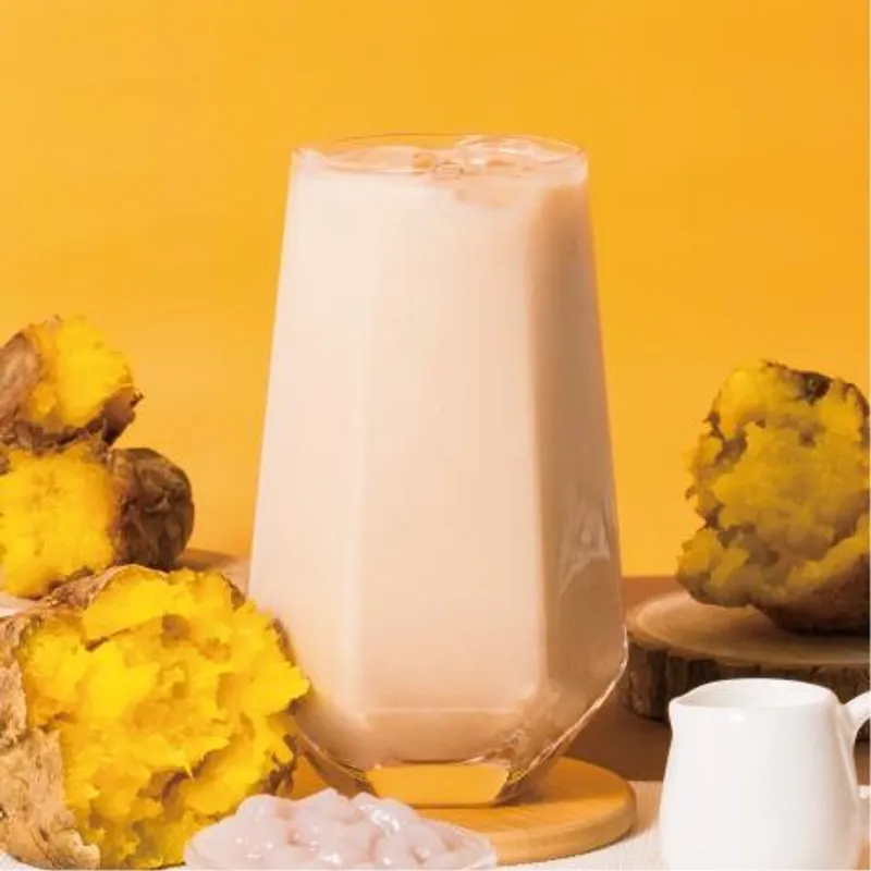 拾汣茶屋莊敬店 Roasted Sweet Potato Milk Tea with Extra-Rich Milk