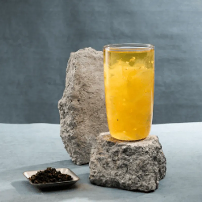 沐慕茶飲 金萱綿綿桂花