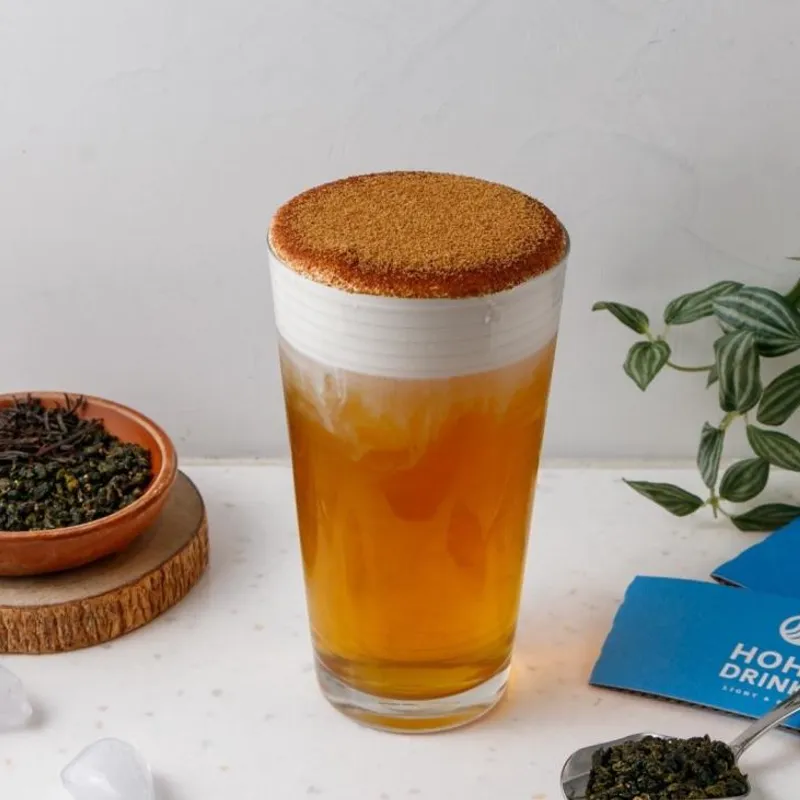 HOHO DRINKS 台北信義 黑糖厚厚輕焙金萱
