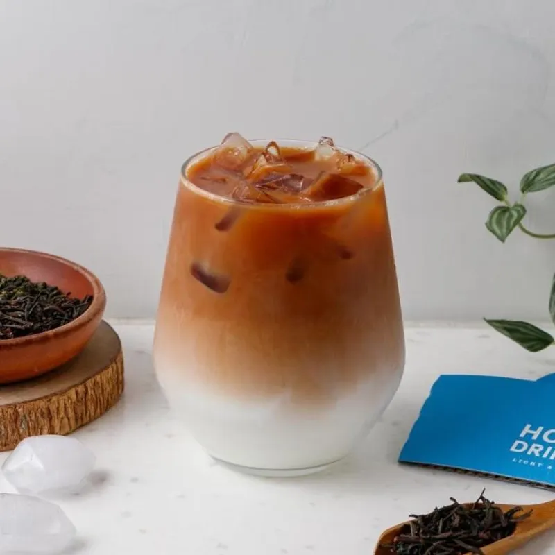 HOHO DRINKS 台北信義 原味茶鮮乳（中杯）