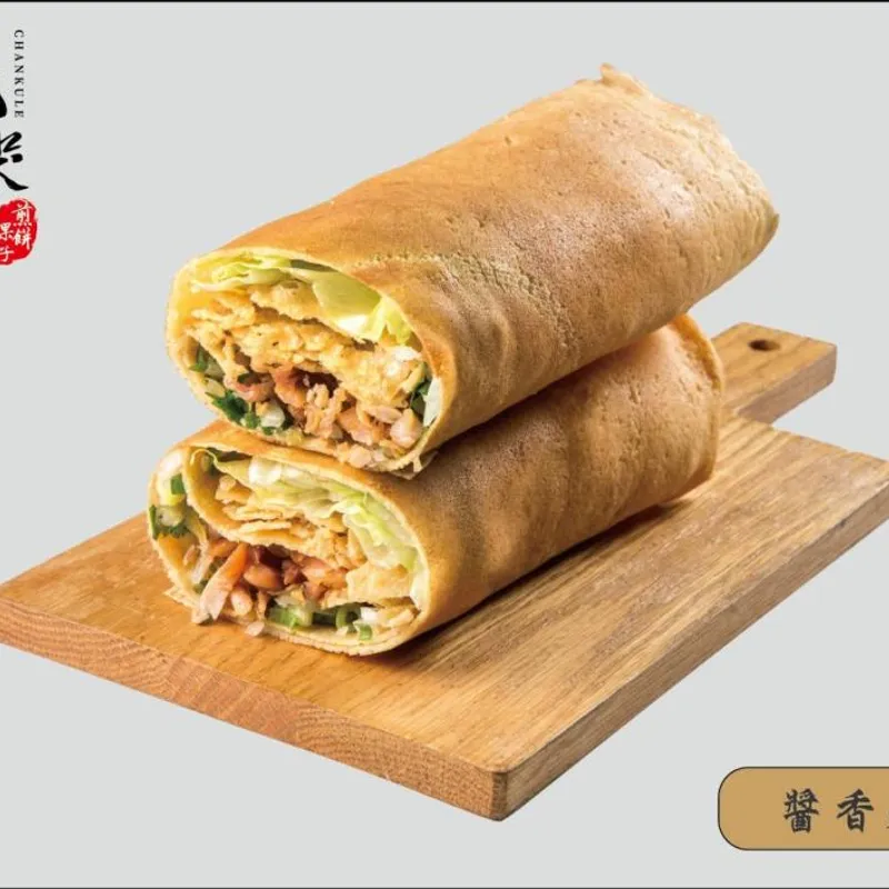 饞哭了煎餅果子合江店 醬香燻雞煎餅果子