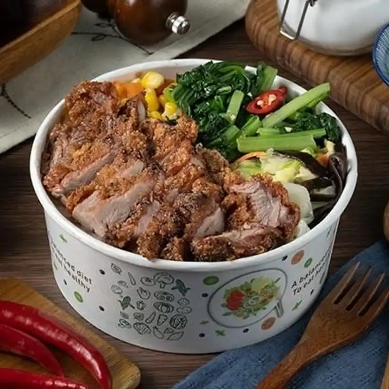 龍記港式燒臘信義店 Red Yeast Pork Chop Rice