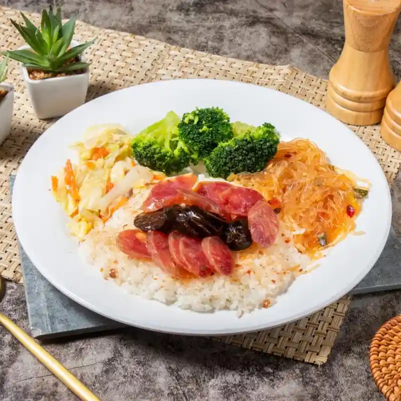 鄉間小路 鴛鴦臘味飯
