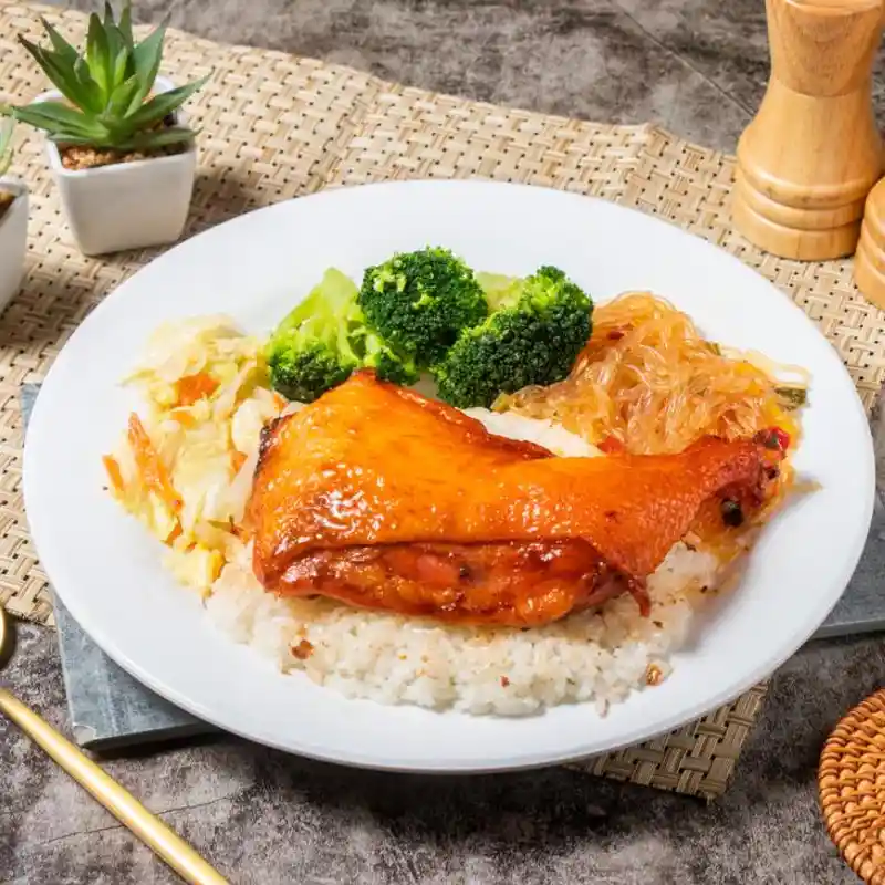鄉間小路 生烤雞腿飯
